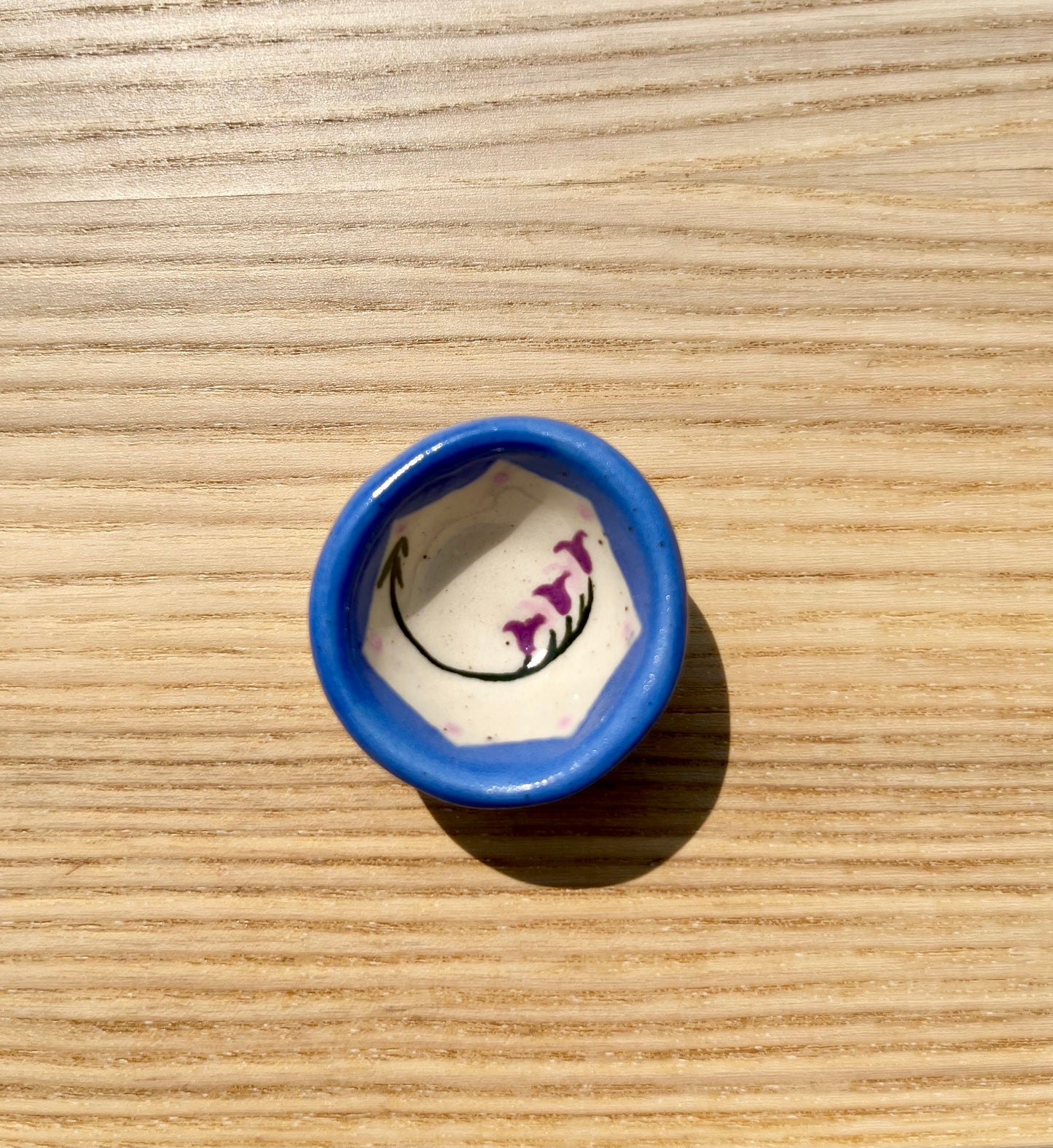 Floral Jewelry Tray and Pot