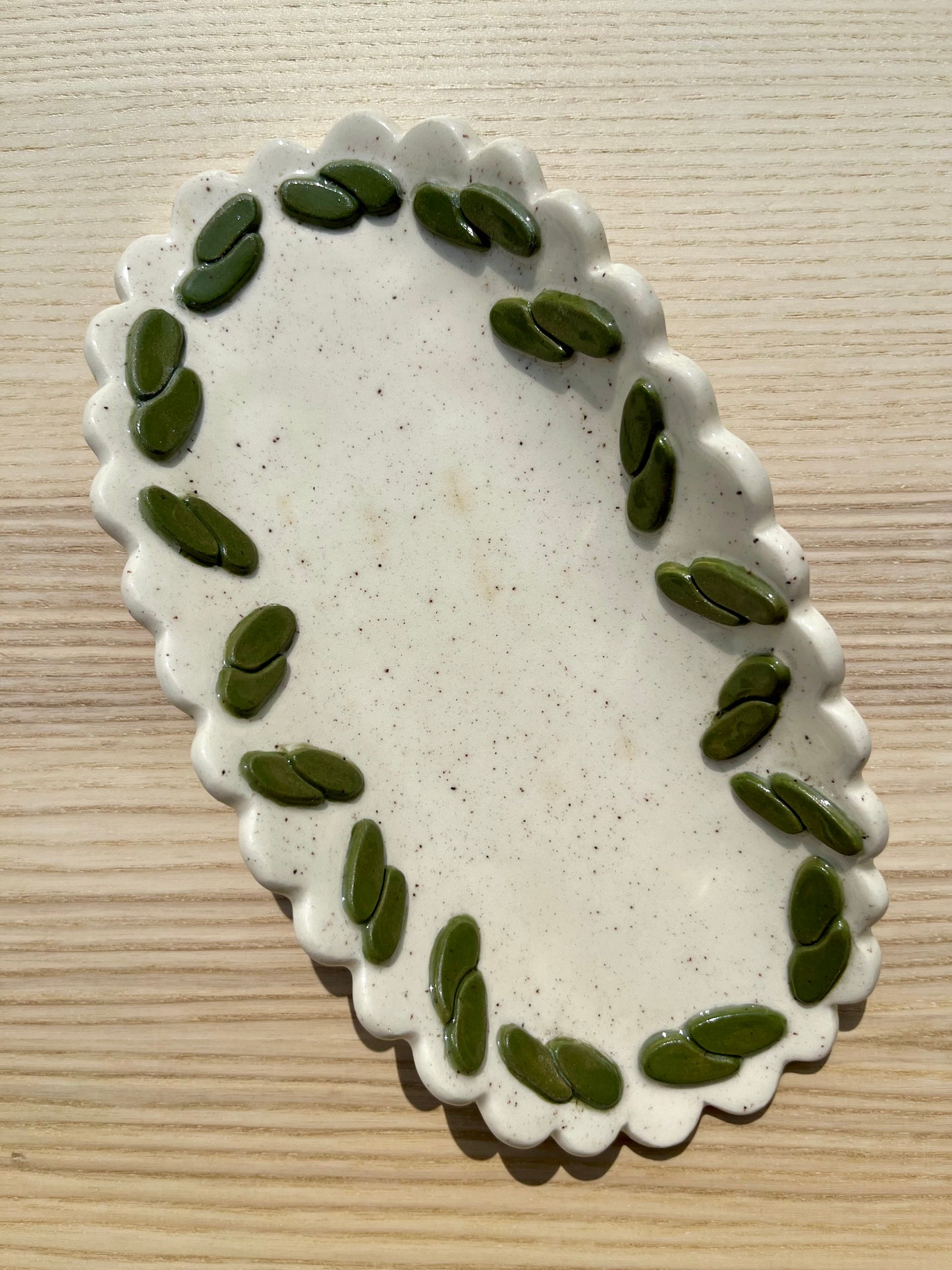 Olive Pebbles Serving Tray