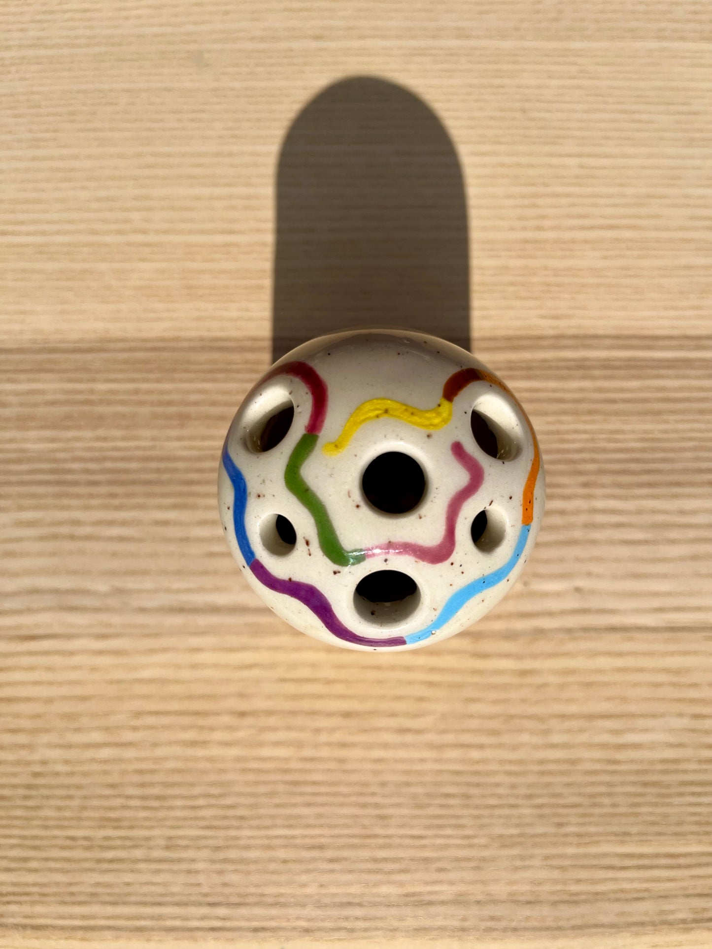 Poem, Pond, and Sunflowers in a Frame Bud Vase