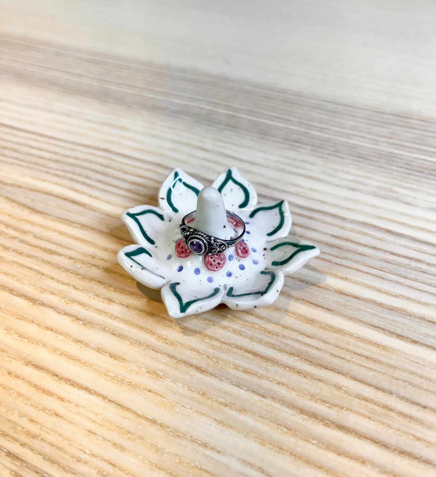 Hunter Green & English Rose