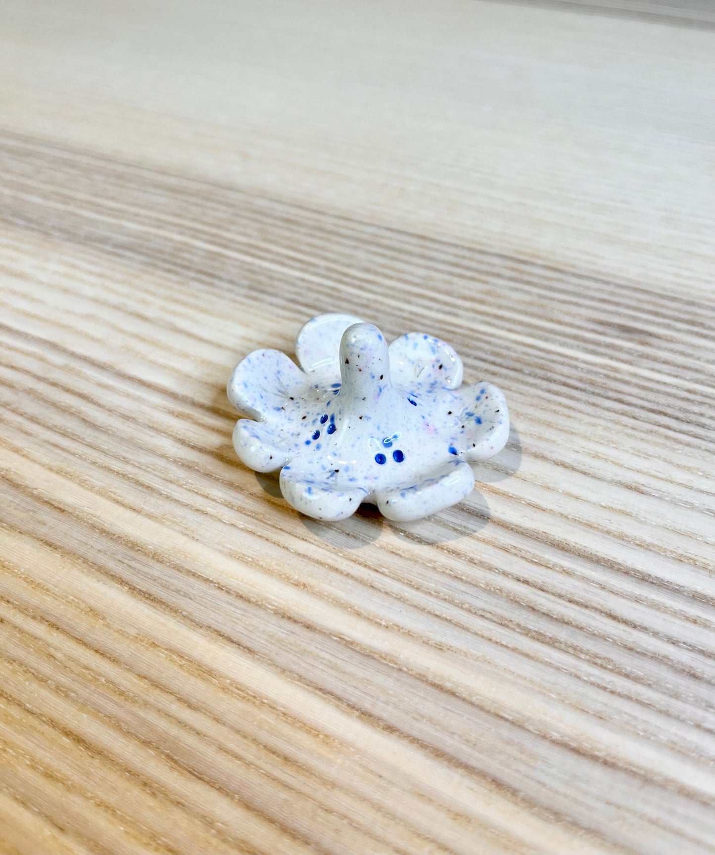 Pink & Periwinkle Speckle