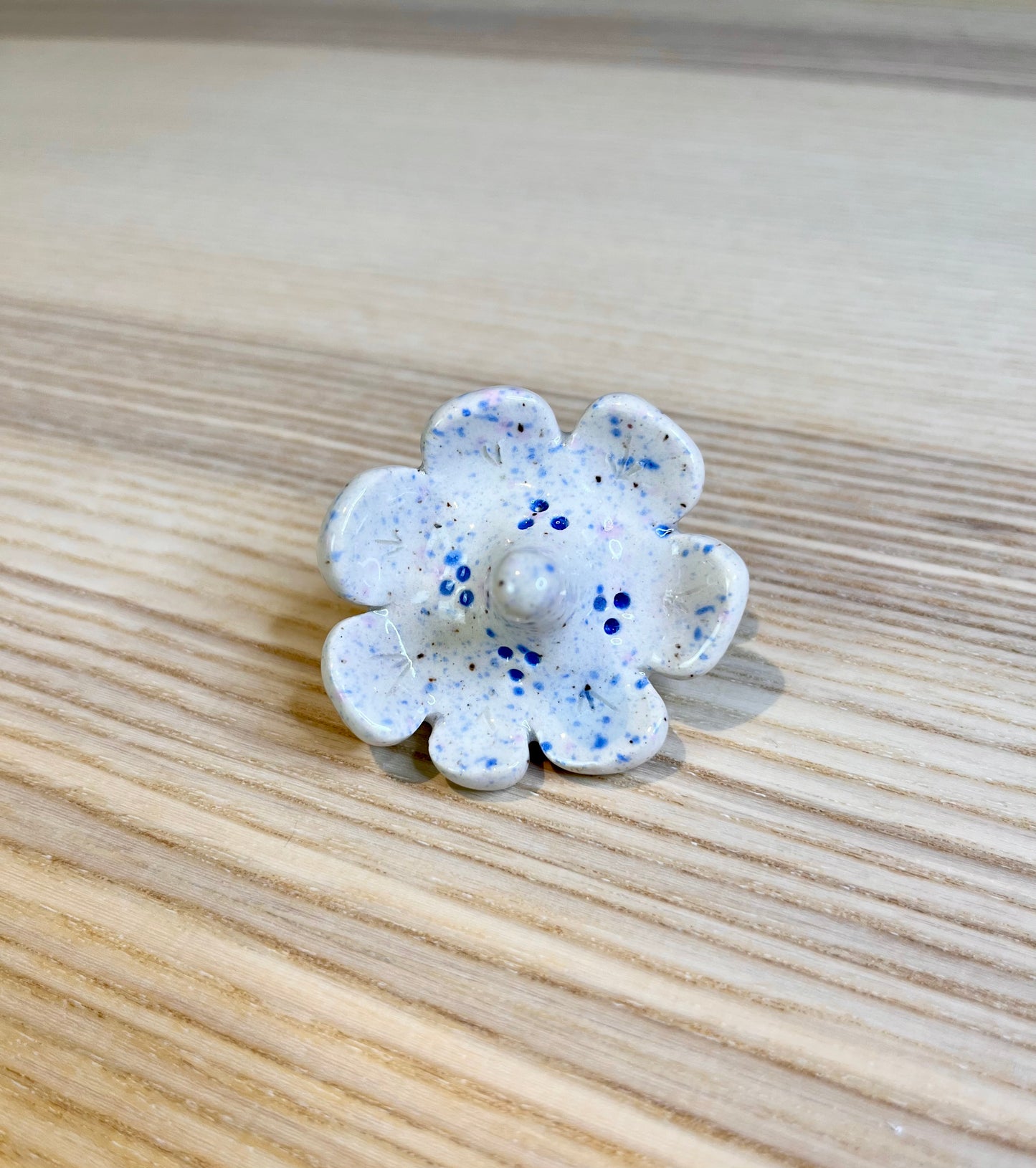 Pink & Periwinkle Speckle