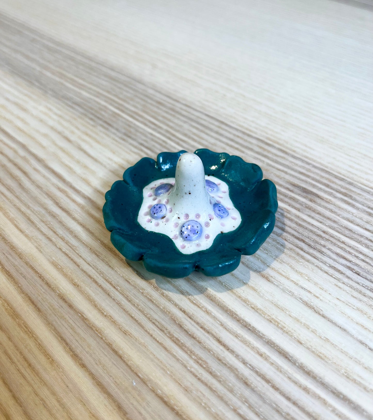 Hunter Green & Lavender