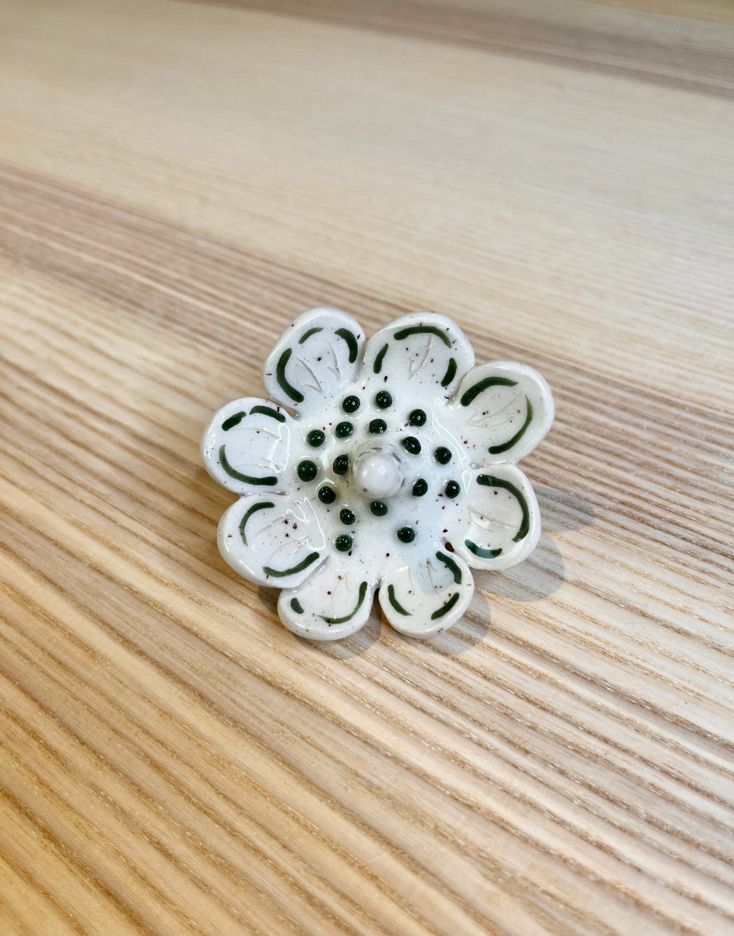 Very Dark Green Petals & Drops