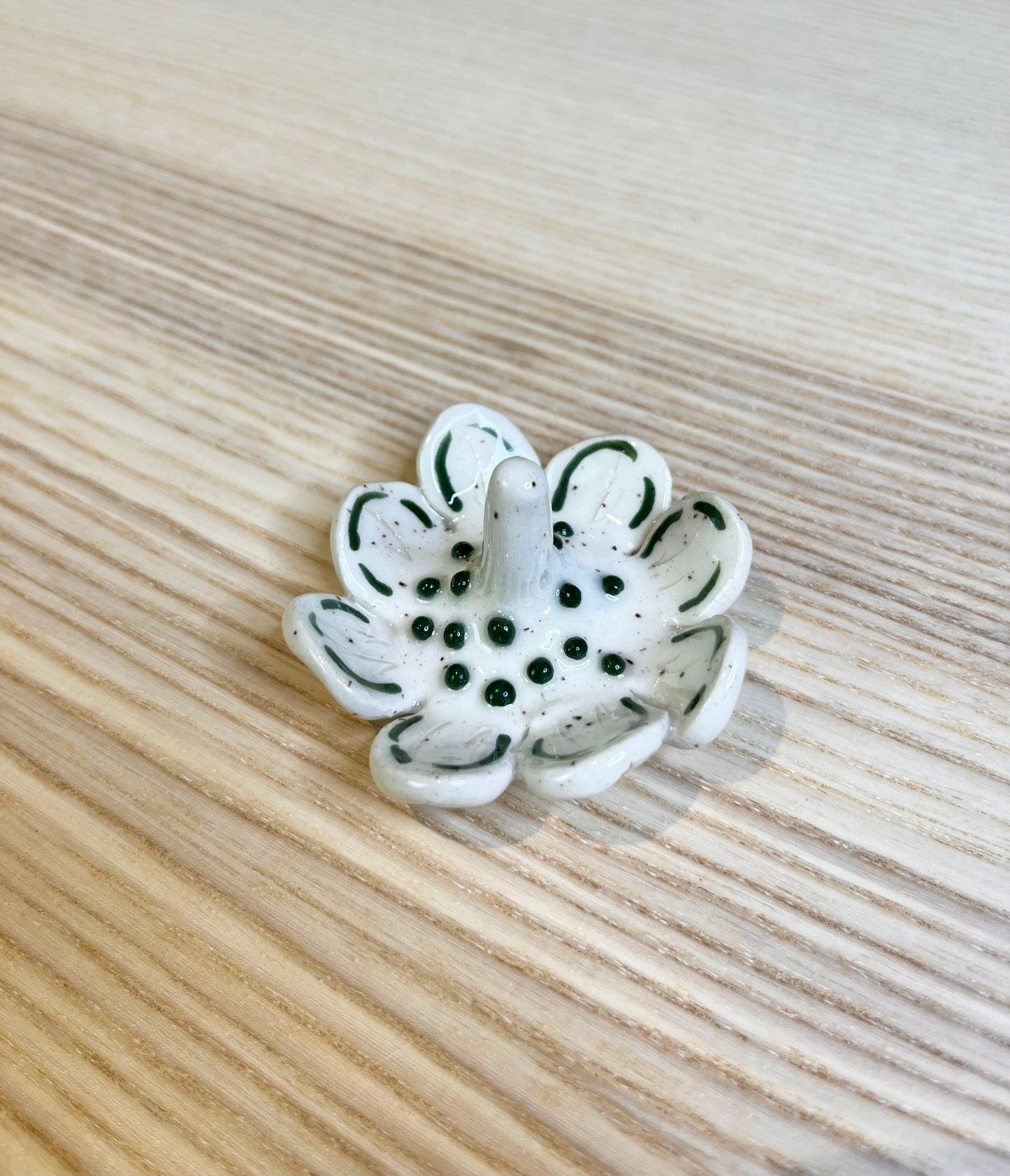 Very Dark Green Petals & Drops