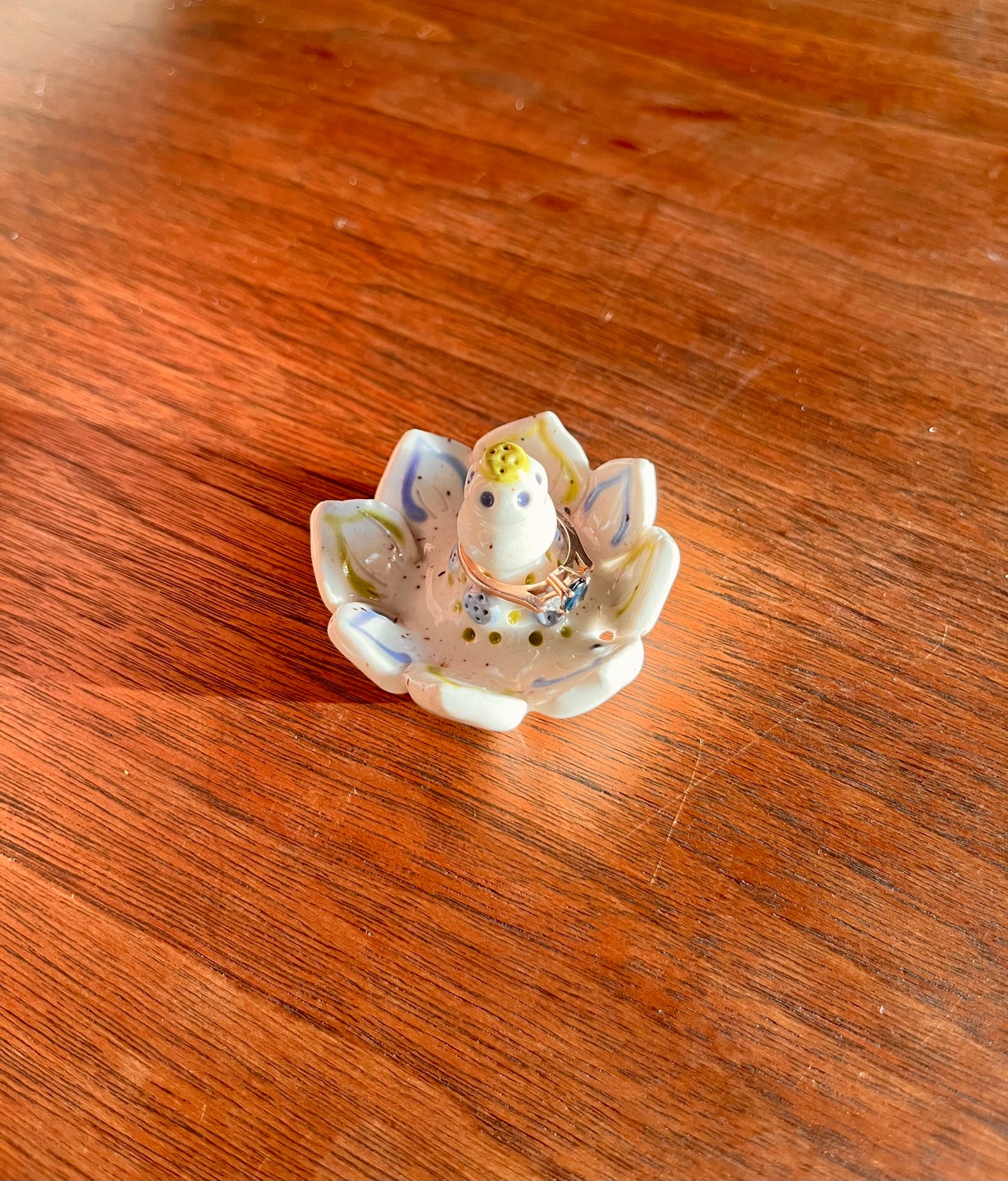 Lavender & Bright Green Petals