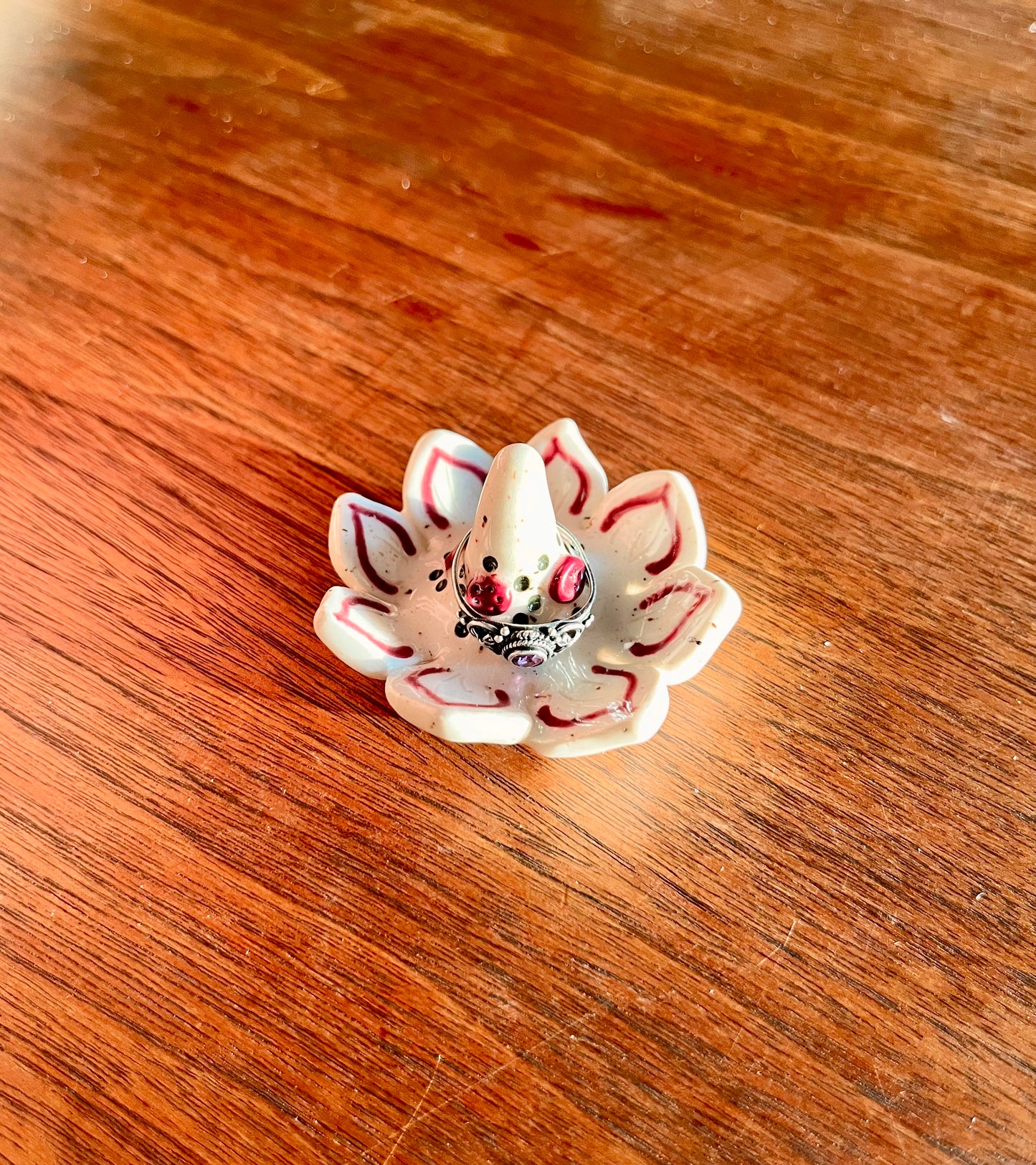 Burgundy & Very Dark Green