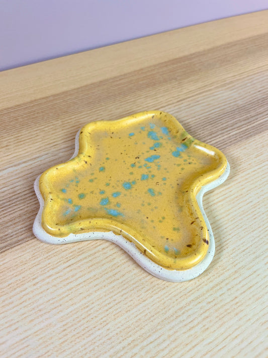 Speckled & Splattered Tray