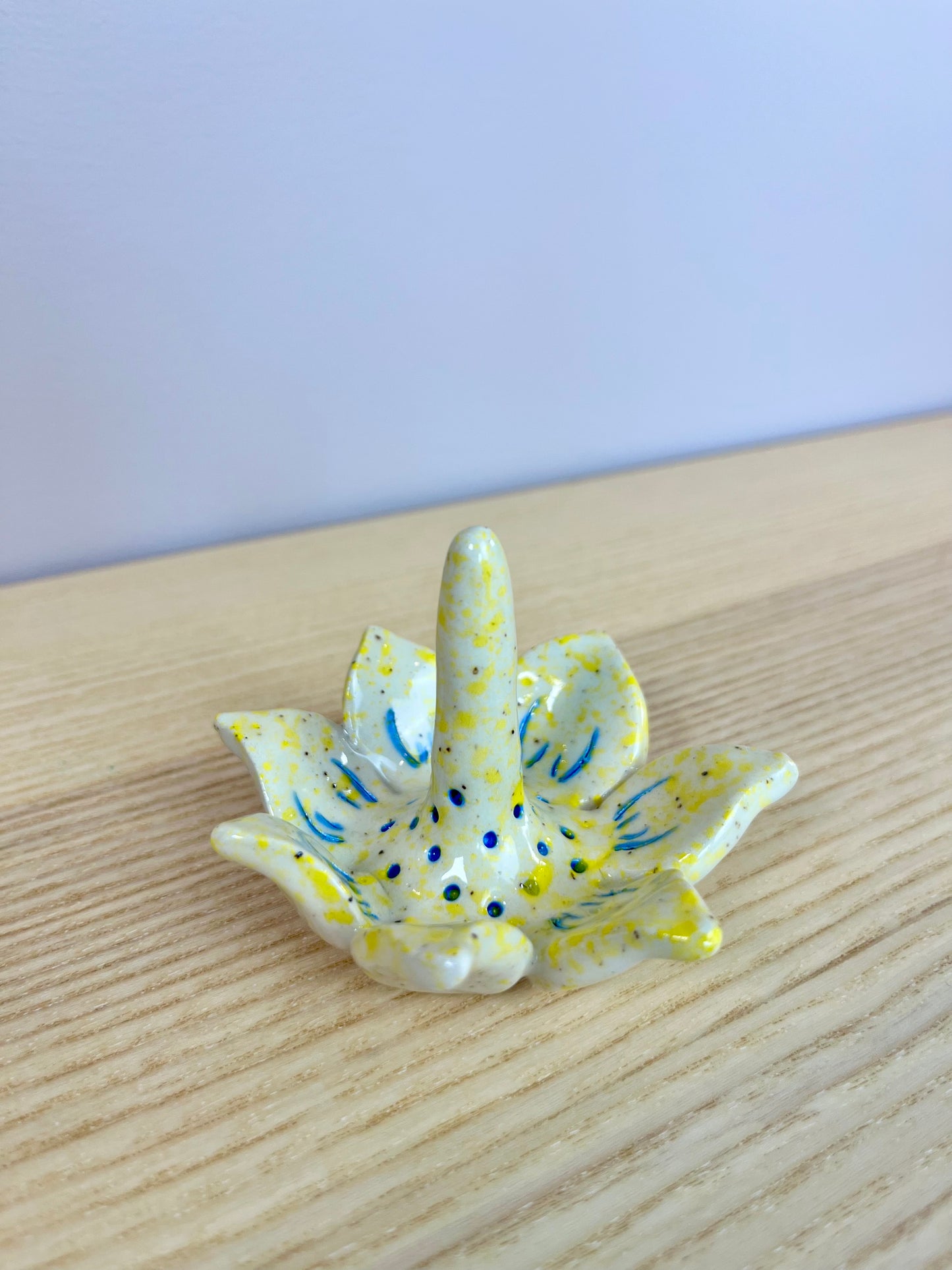 Yellow & Periwinkle
