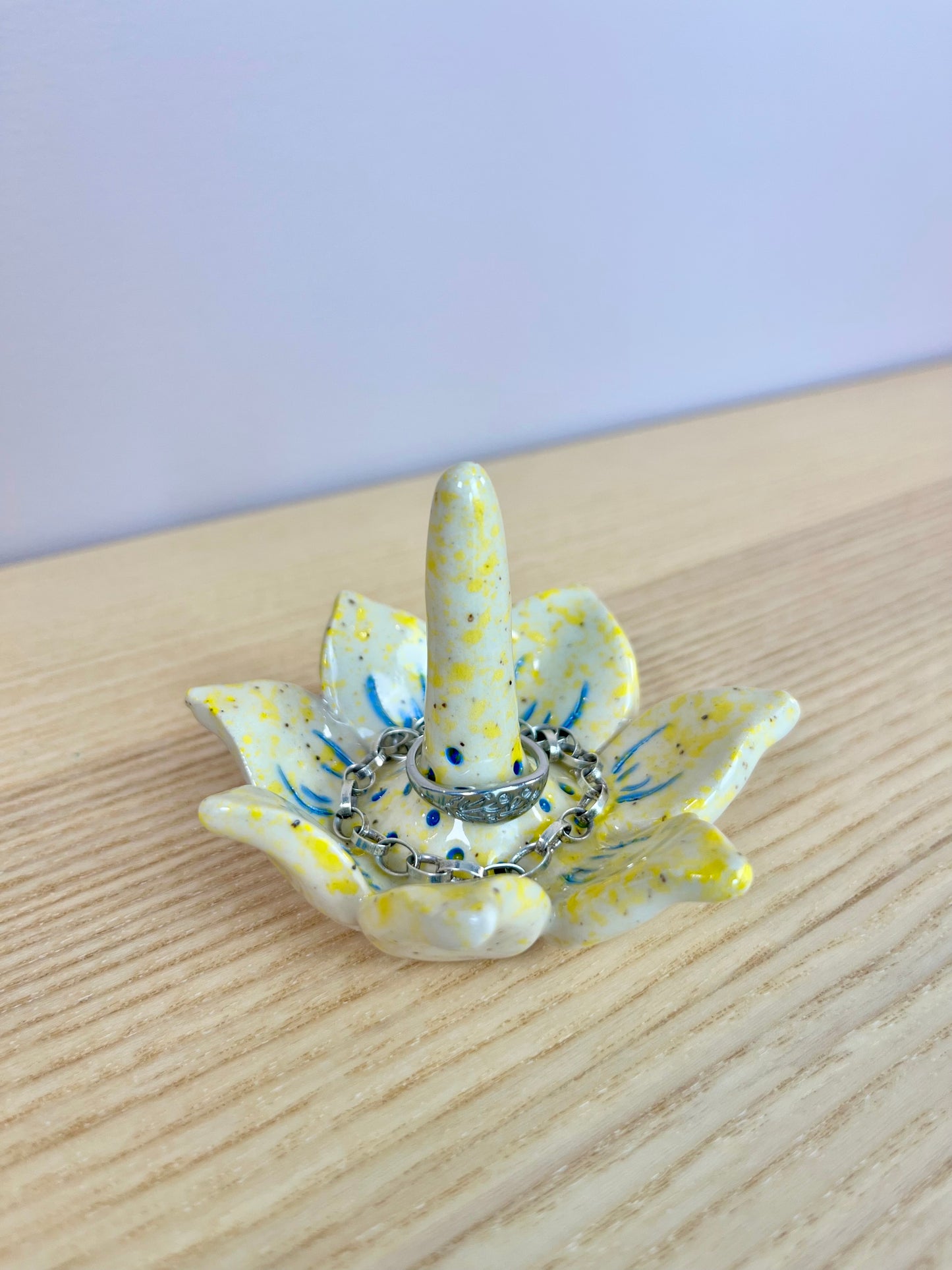 Yellow & Periwinkle