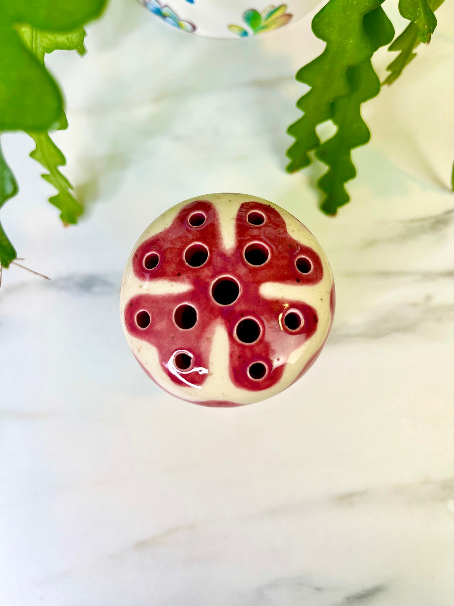 A Warm Pink Flower Bud Vase