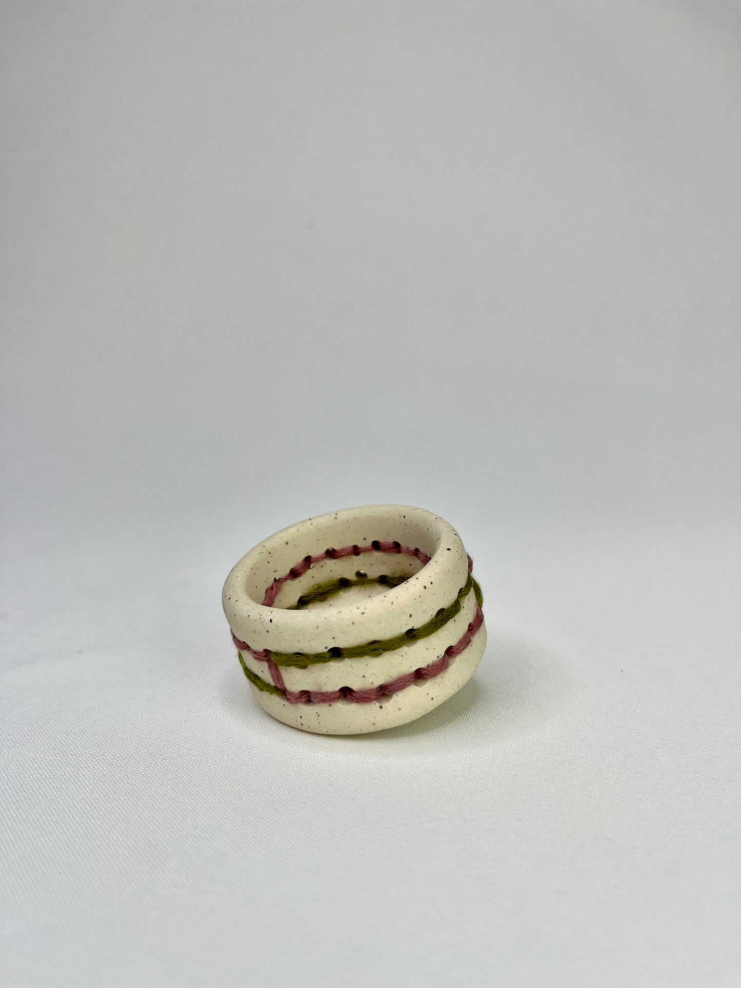 Woven Swirl Jewelry Shelf & Pot - Seconds Sale