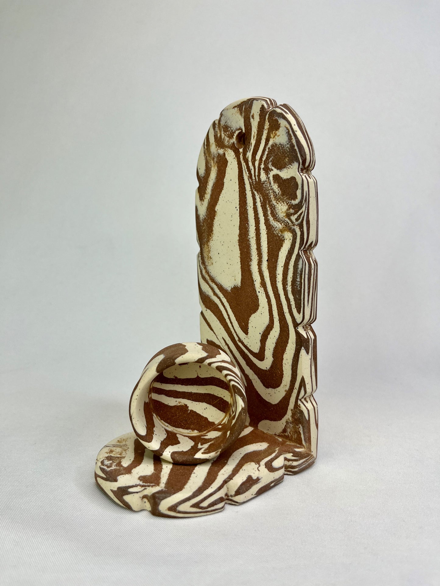 Marbled Jewelry Shelf & Pot