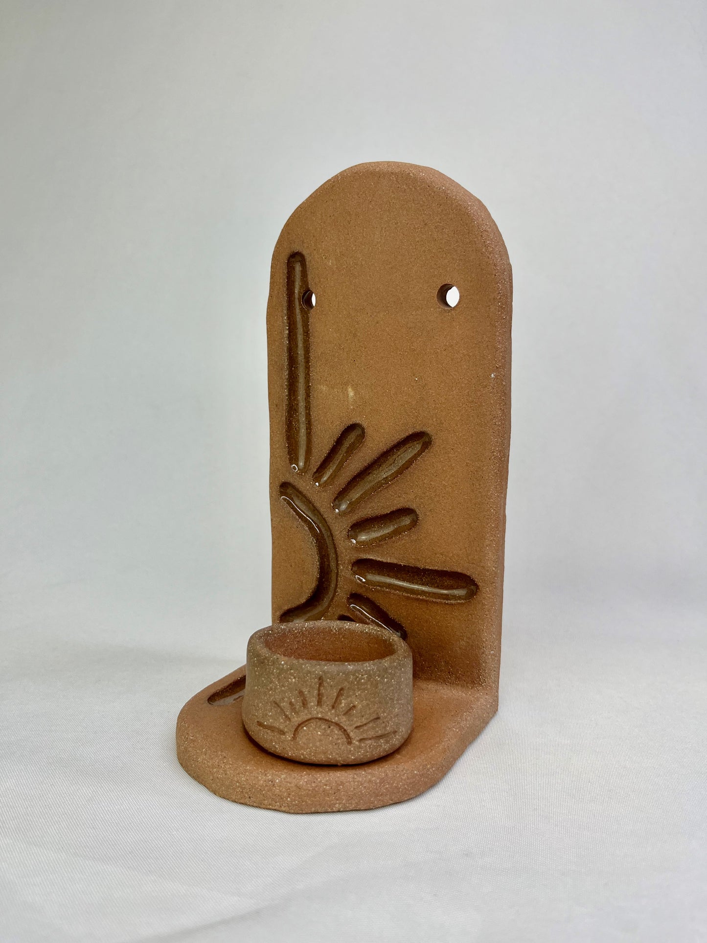 Tall Sunshine Jewelry Shelf & Pot