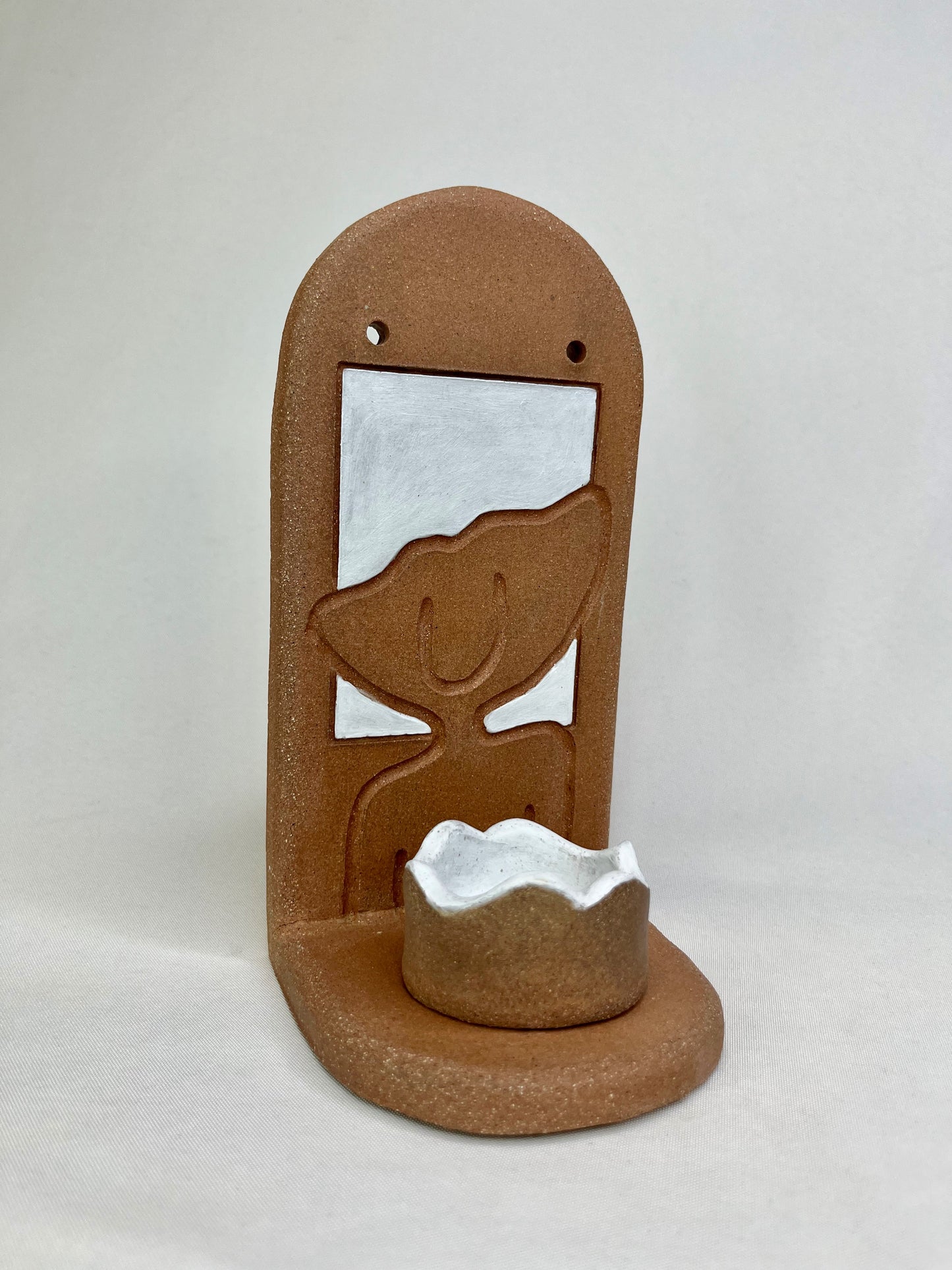 Afro Lady Jewelry Shelf & Pot