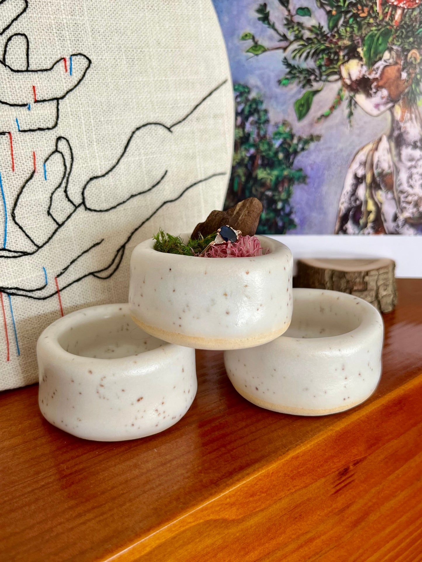 Speckle Jewelry Pot