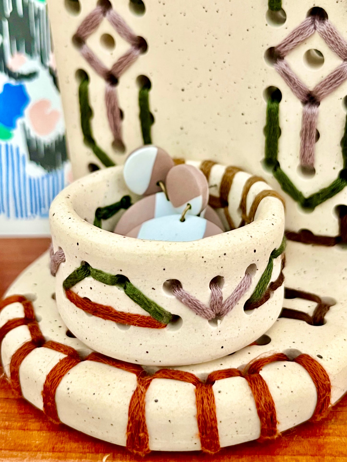 Meadow Jewelry Shelf & Pot