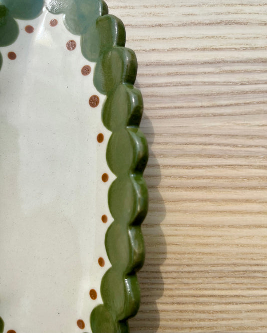 Spotted Dino Hotdog/Corn Holder