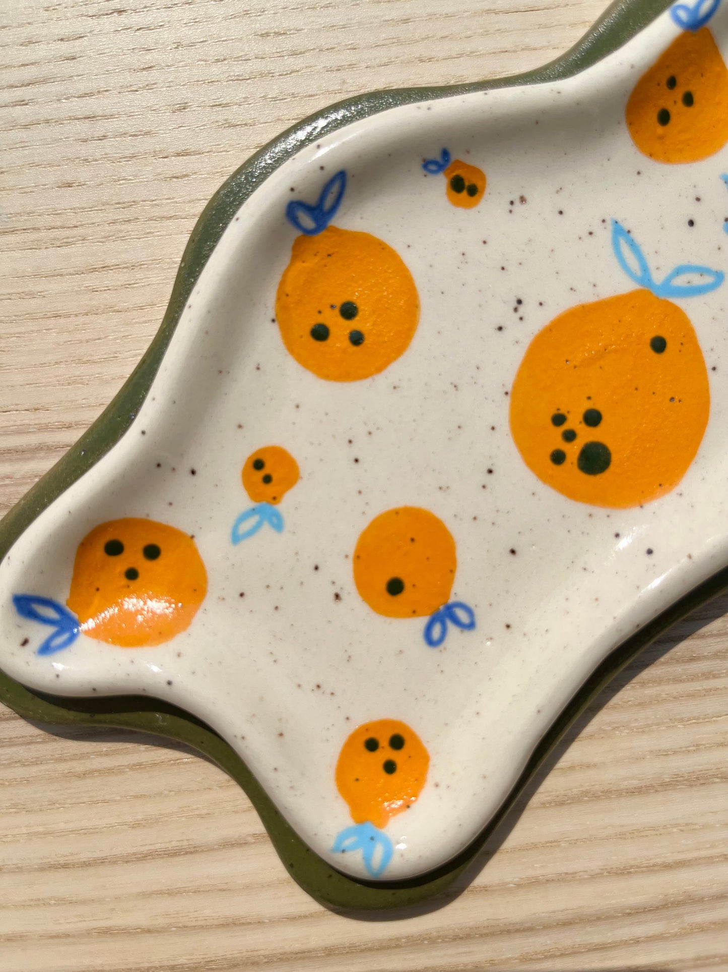 Spotted Oranges Dish