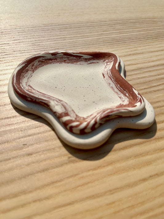 Marble Lined Dish