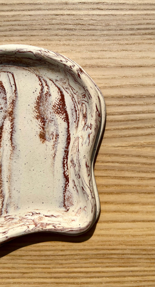 Lightly Marble Dish