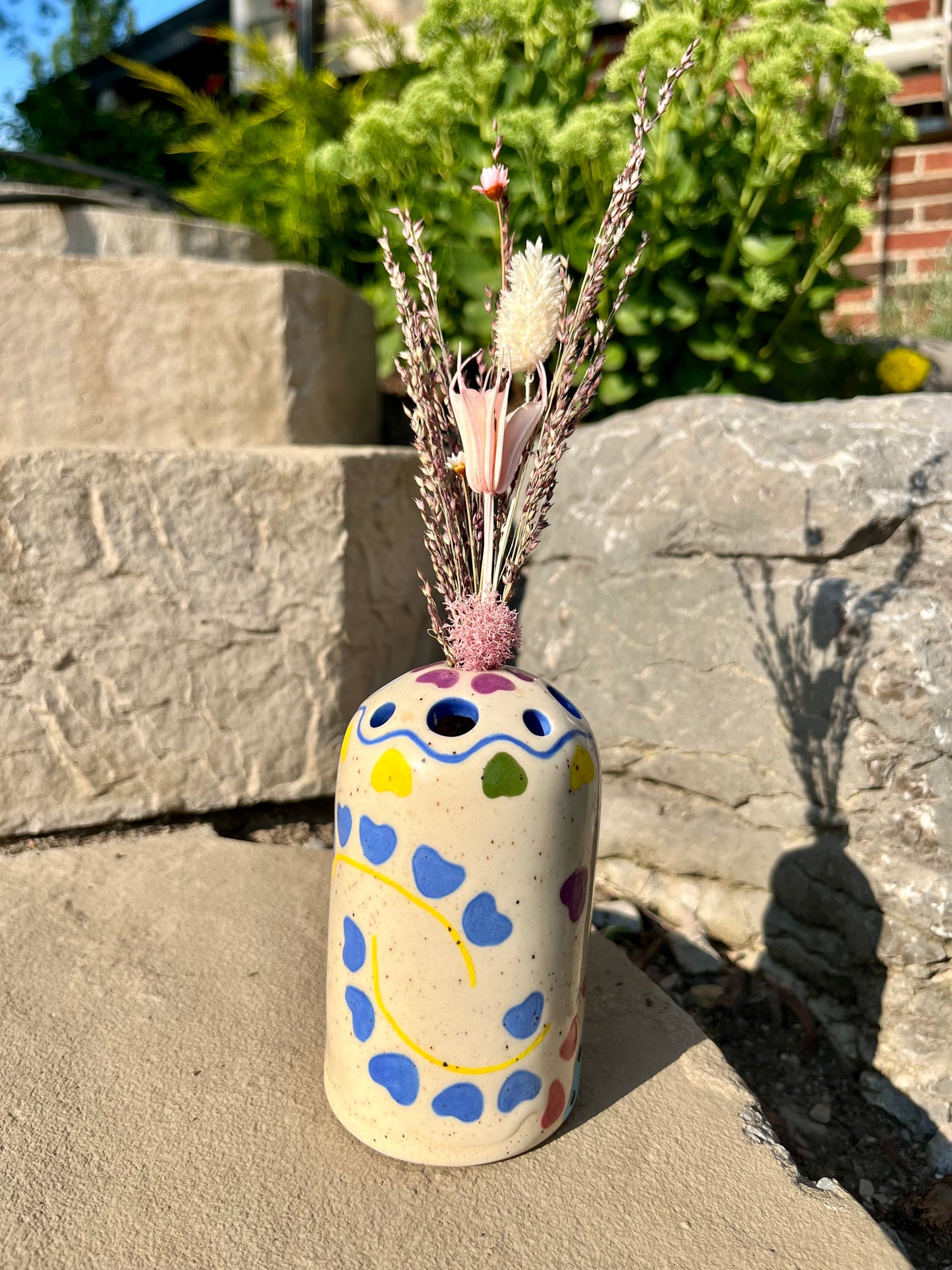 Vines & Petals Bud Vase