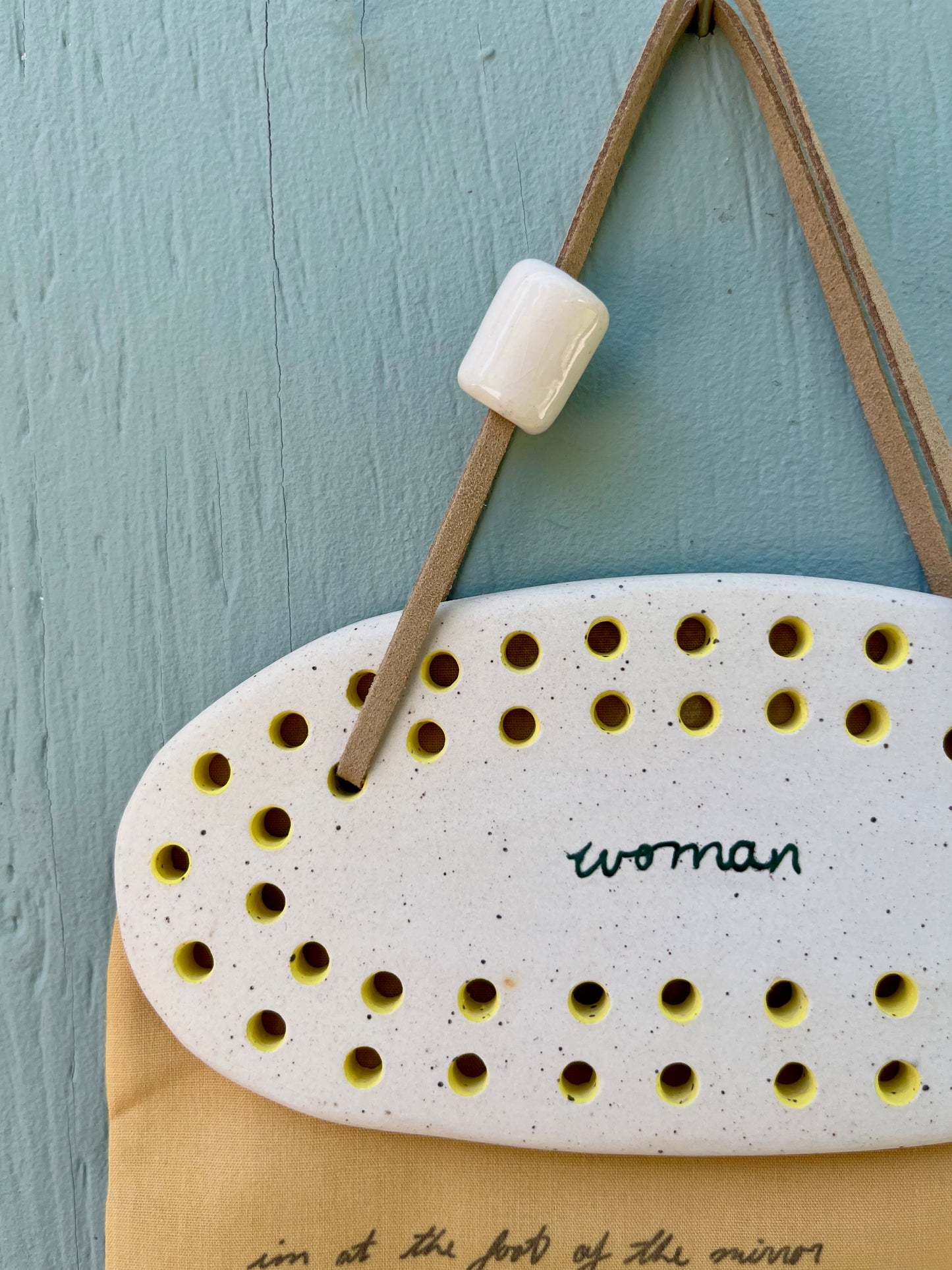 'woman' Poetry Wall Hanging