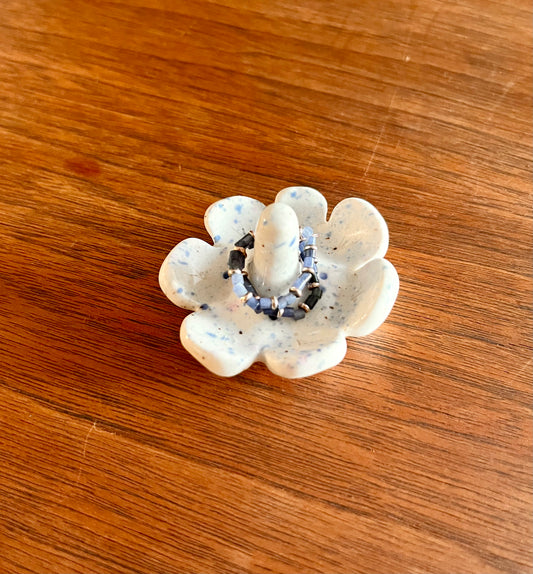 Pink & Periwinkle Speckle