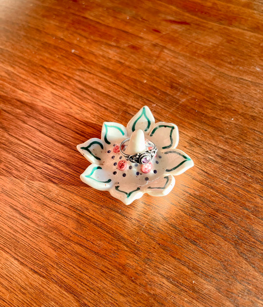 Hunter Green & English Rose