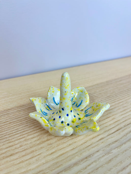 Yellow & Periwinkle