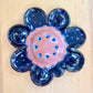 Blue Petals Pink Pod Jewelry Tray