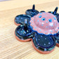 Blue Petals Pink Pod Jewelry Tray