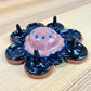 Blue Petals Pink Pod Jewelry Tray