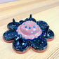 Blue Petals Pink Pod Jewelry Tray