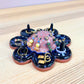 Blue Petals Pink Pod Jewelry Tray