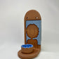Pale Blue Afro Lady Jewelry Shelf & Pot