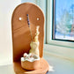 Cream Vase Jewelry Shelf & Pot